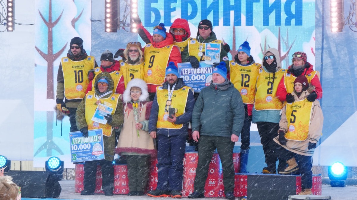 Большая гонка «Берингия» стартовала из села Эссо на Камчатке