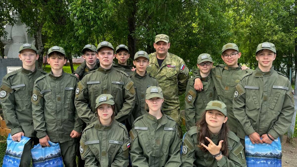 Курсанты Центра «ВОИН» на Камчатке завершили первую смену военно-патриотической программы «Время юных героев» 